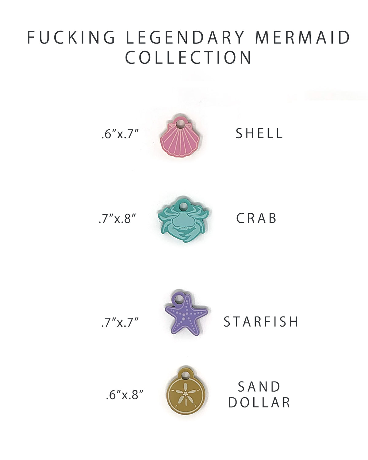Acrylic FKN Flair Charm (Add-On for Pet Tags)