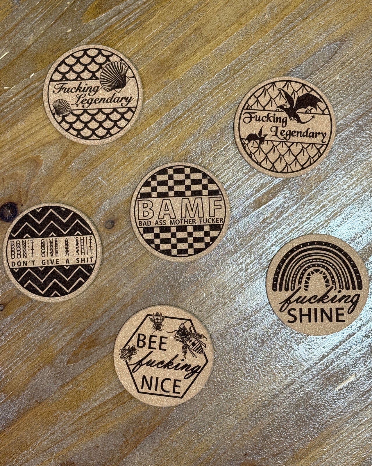 Coasters (6-pack)