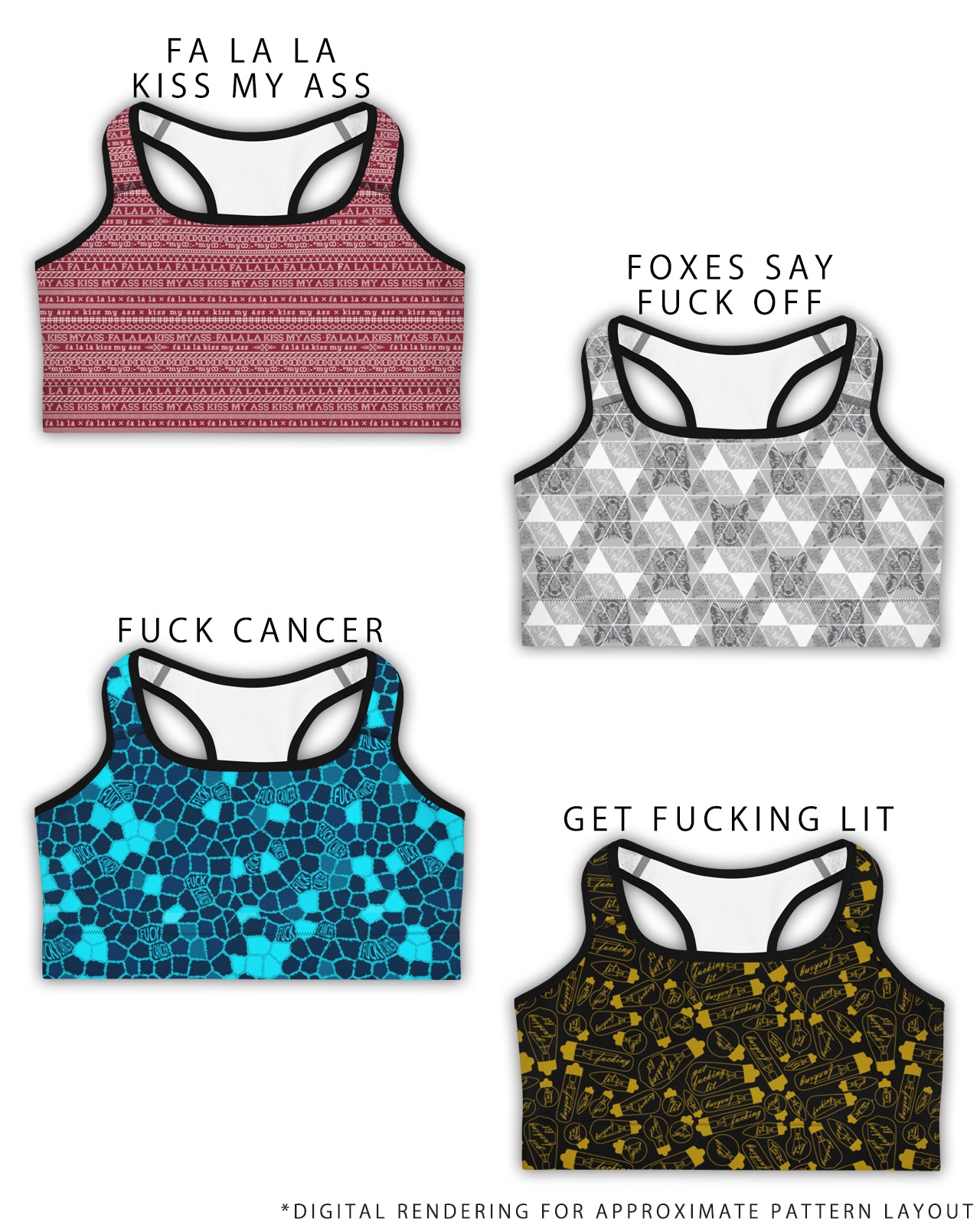 Racerback Sports Bra