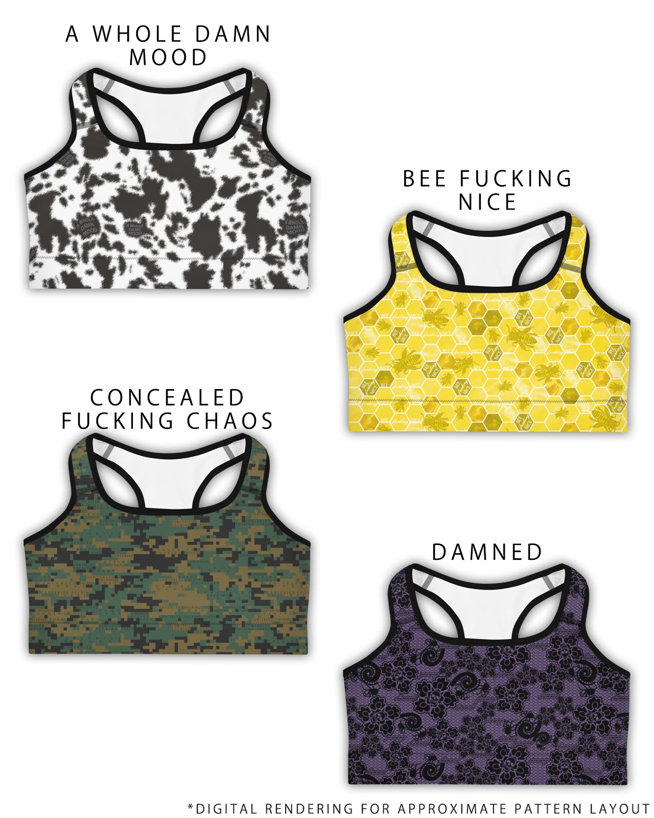 Racerback Sports Bra