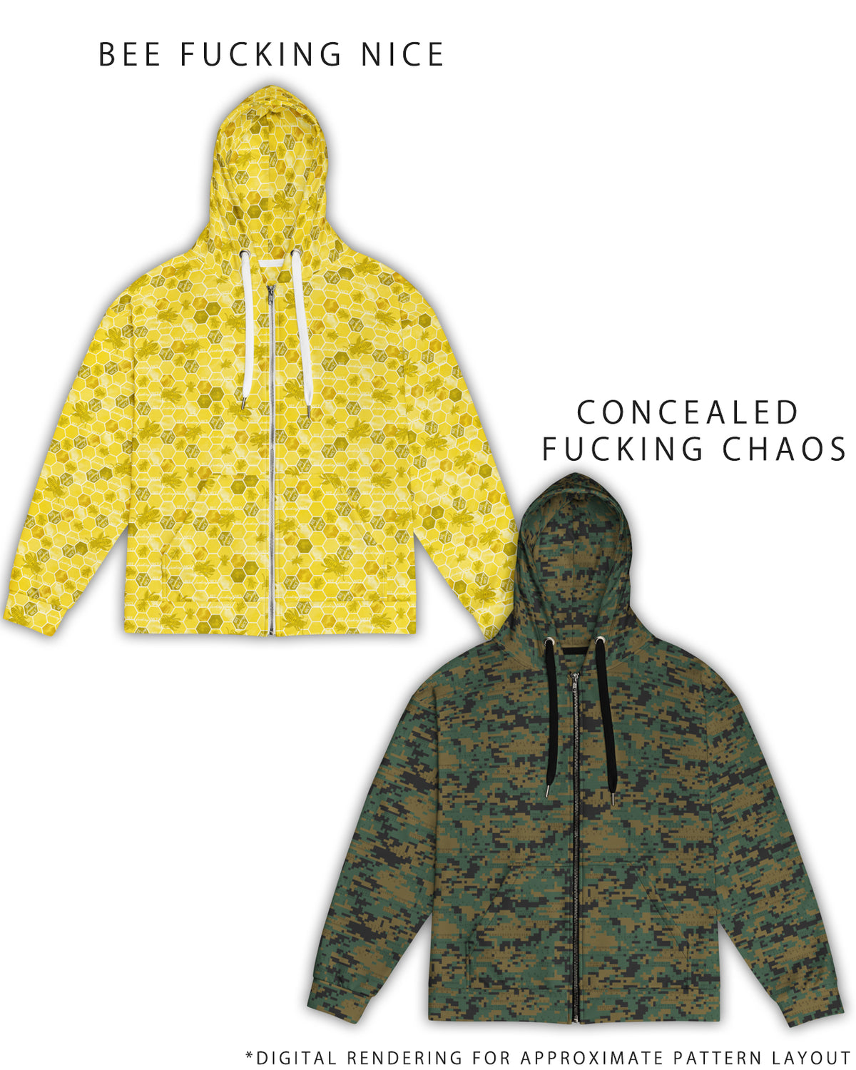 Zip Hoodie (Unisex)