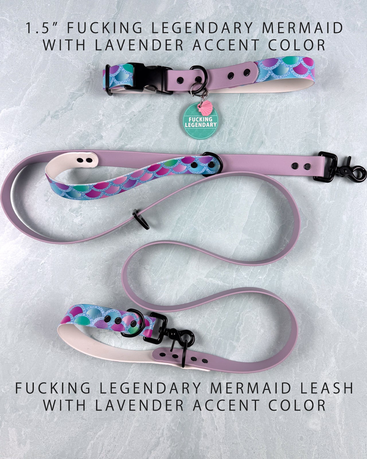 Acrylic Funny Pet Tag w/Flair