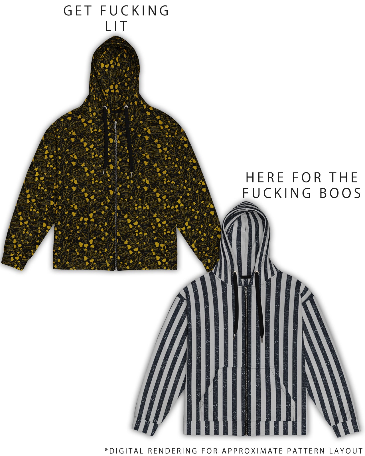 Zip Hoodie (Unisex)