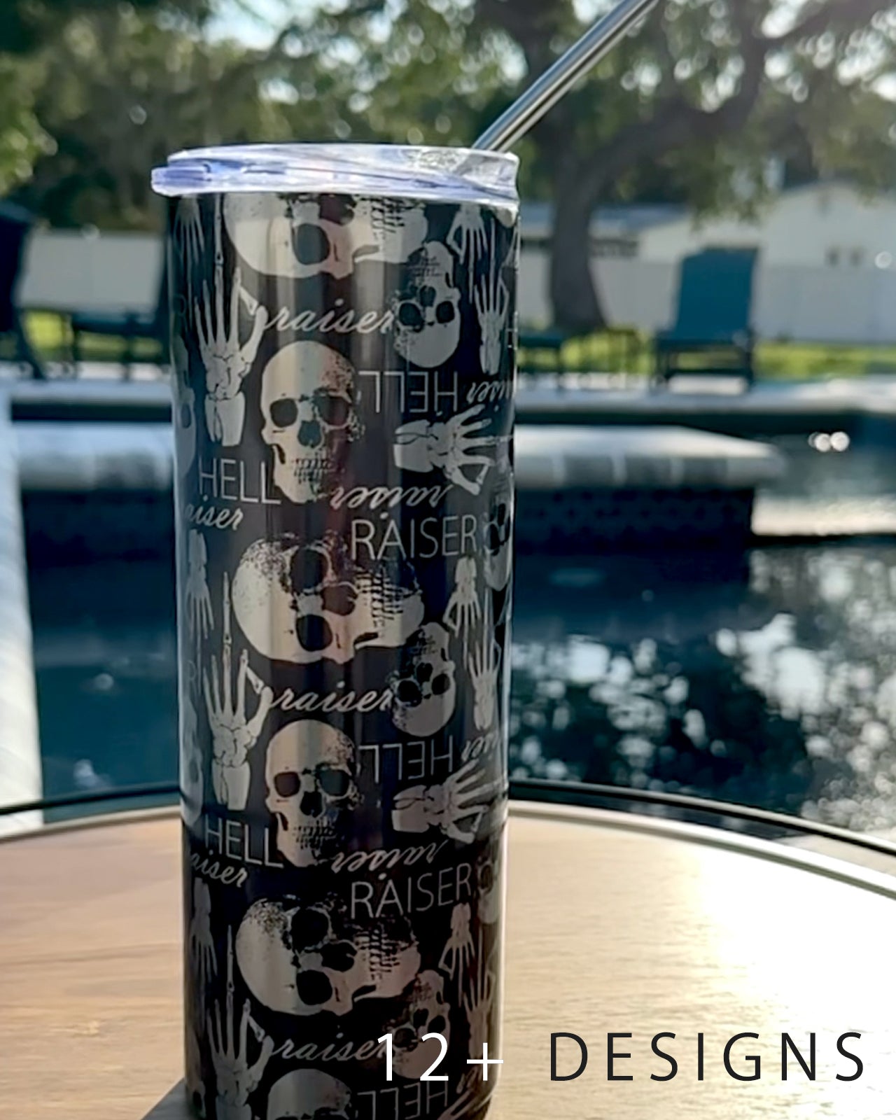Drinkware: Skinny Tumbler (Metal)