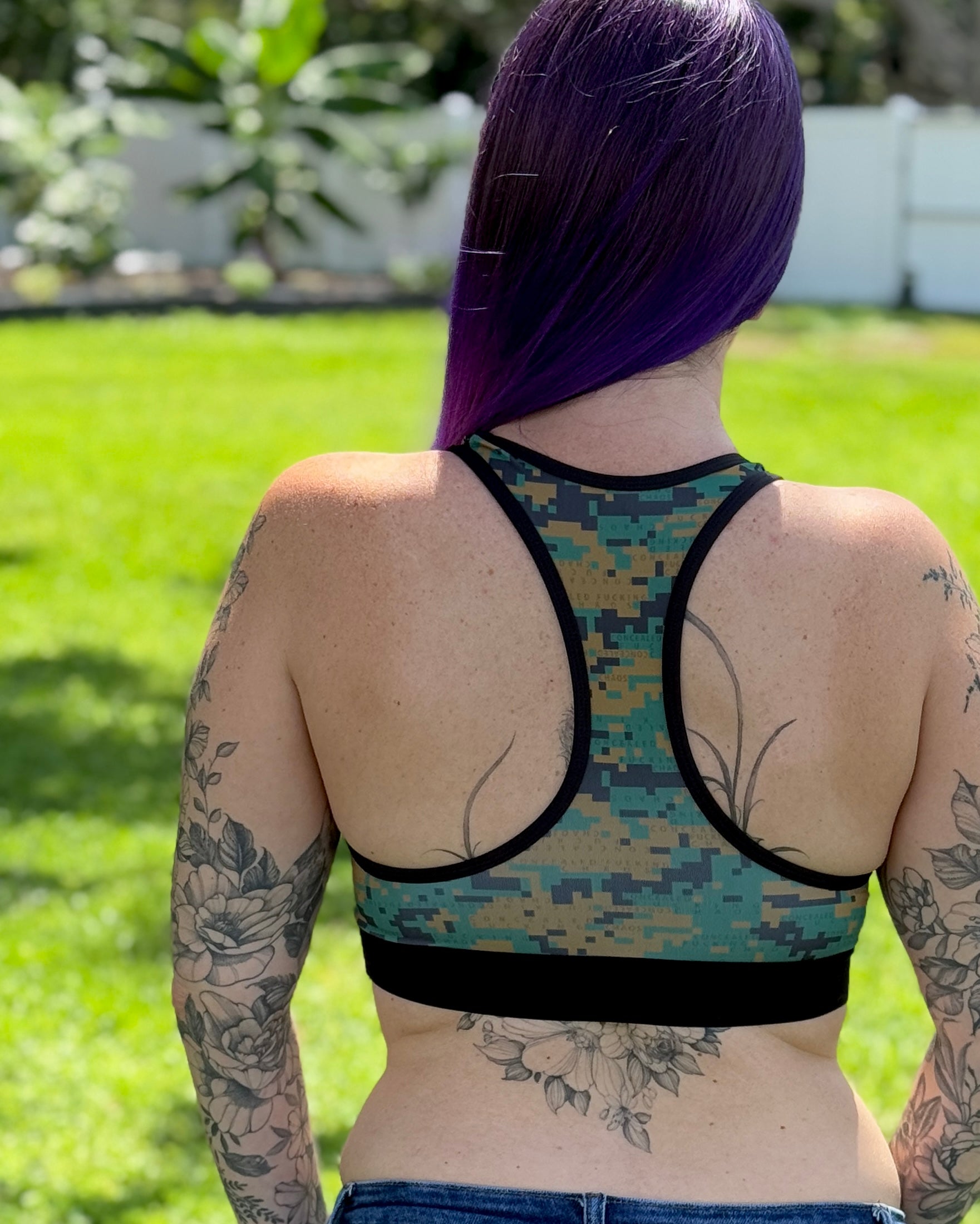 Sportswear: Racerback Sports Bra