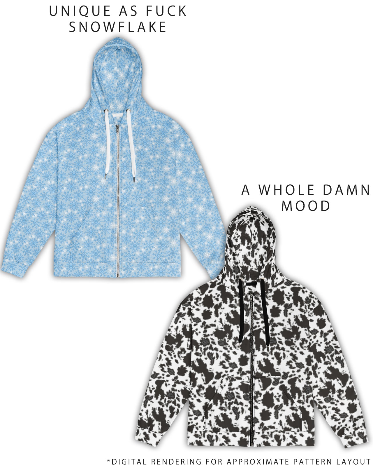 Zip Hoodie (Unisex)
